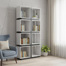 Load image into Gallery viewer, Eight Tier Cube Bookcase (333364) - White
