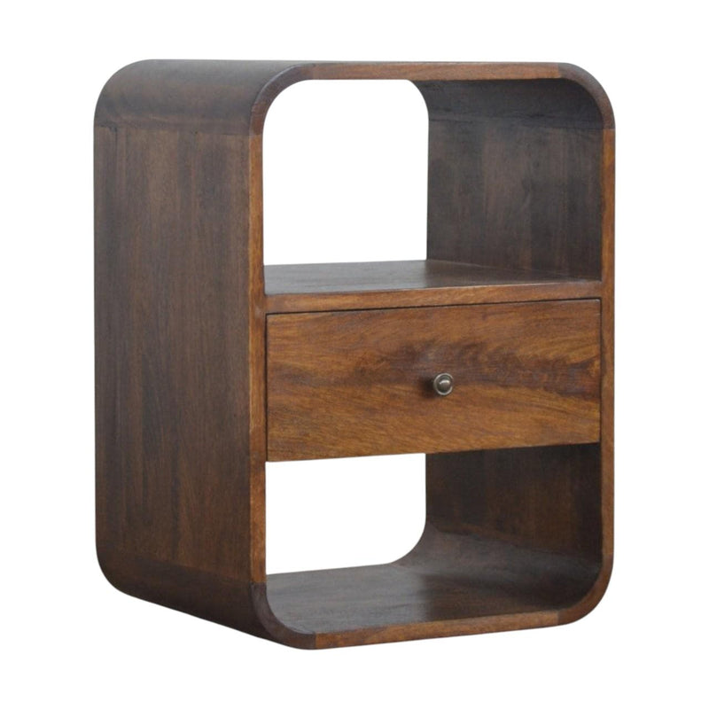 One Drawer Nightstand - Chestnut