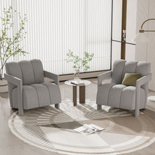 Load image into Gallery viewer, Modern Minimalist Leisure Armchair With L Shaped Armrests
