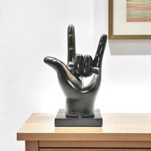 Load image into Gallery viewer, Hand Tabletop Sculpture (568385) - Black
