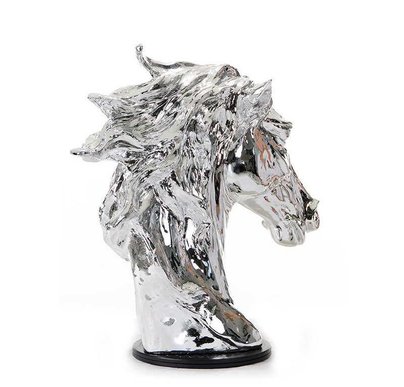 Figurine Tabletop Sculpture - Silver