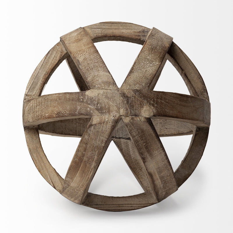 Poly Tabletop Sculpture (392503) - Brown