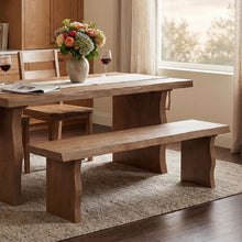 Load image into Gallery viewer, Indoor Dining Bench, Fits 3 People - Pine
