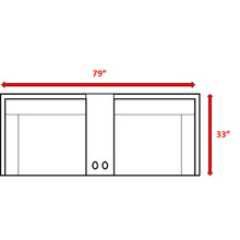 Load image into Gallery viewer, Outdoor Wicker Loveseat With Cushions
