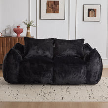Load image into Gallery viewer, Giant Bean Bag Couch, Ultra Soft Fluffy Loveseat For Living Room
