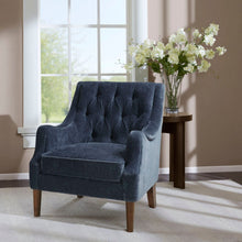 Load image into Gallery viewer, Button Tufted Accent Chair Vintage Style

