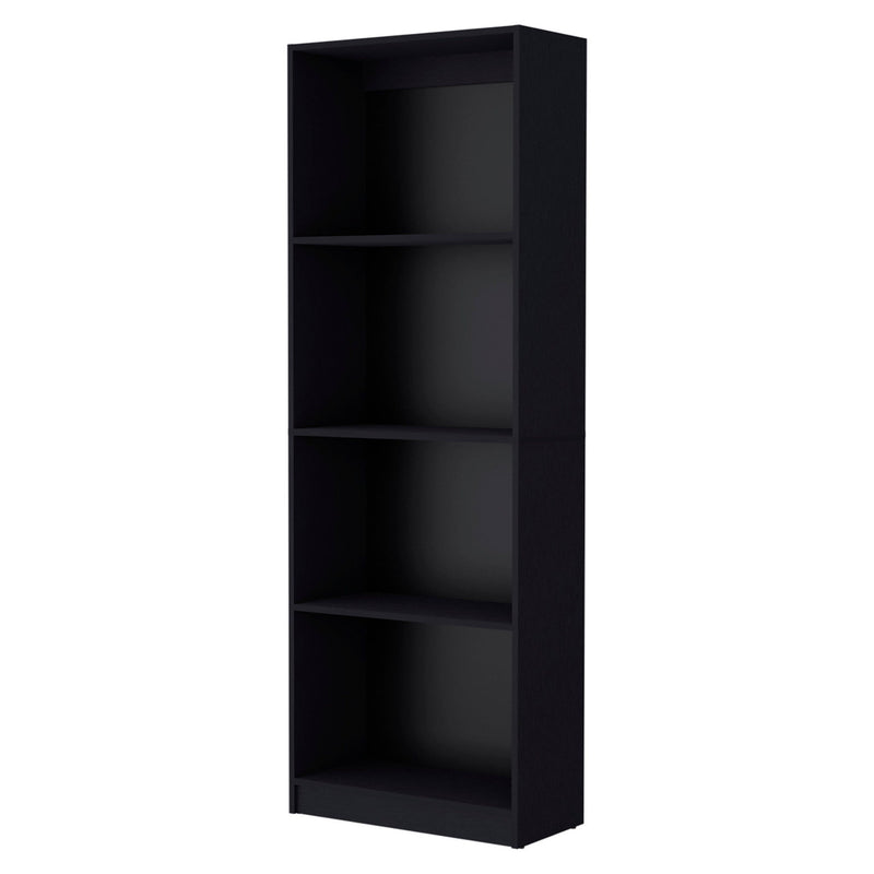 Bookcase With Two Doors (Set of 2) - Black