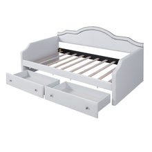 Load image into Gallery viewer, Upholstered Daybed With LED Lights And 2 Drawersme
