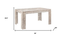 Load image into Gallery viewer, 36" Taupe Dining Table
