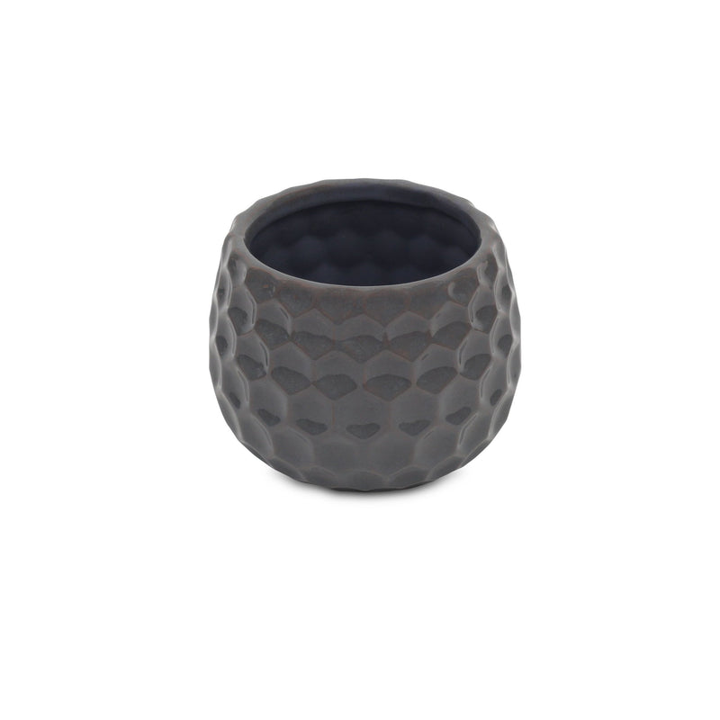Round Pot Planter (487400) - Gray