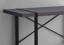 Load image into Gallery viewer, 49" Gray and Black Computer Desk
