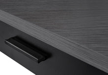 Load image into Gallery viewer, 42" Gray and Black Corner Computer Desk
