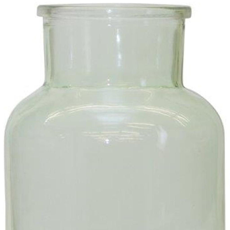 Cylindrical Table Vase - Green