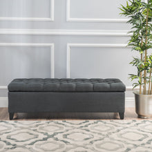 Load image into Gallery viewer, Glouster - Contemporary Storage Ottoman With Button Tufted Design
