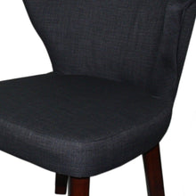 Load image into Gallery viewer, 31" Contemporary Wooden Curve Back Dining or Accent Chair - Gray
