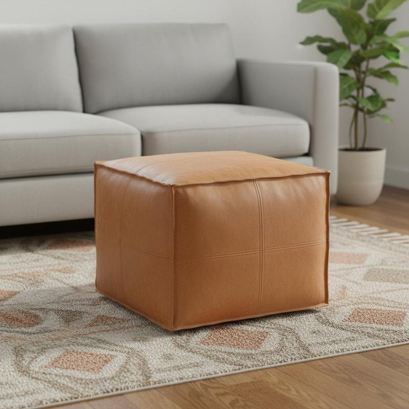 Pouf Ottoman - Brown