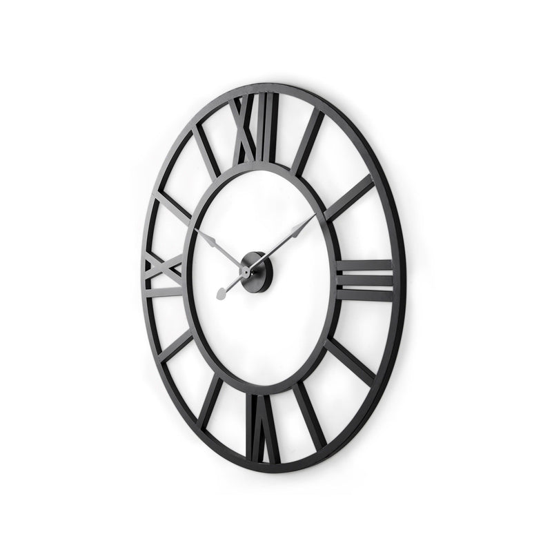 Analog Round Wall Clock (609406) - Black