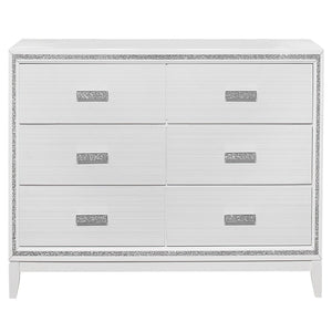 Almera - Glitter Dresser - White