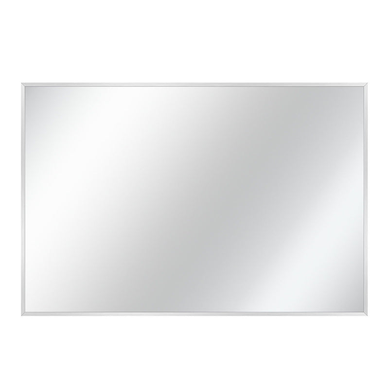 36" Metal Accent Mirror - Silver