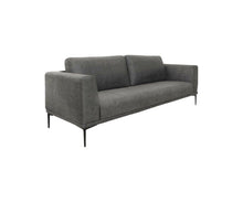 Load image into Gallery viewer, Modern Loveseat With Removable Cushions - Dark Gray
