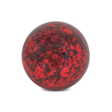 Load image into Gallery viewer, Mache Hand Painted Orb Decorative Orb - Red
