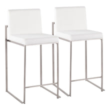 Load image into Gallery viewer, Fuji - Contemporary High Back Counter Stool, Functional Design
