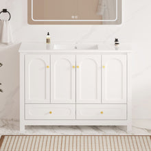 Load image into Gallery viewer, Bathroom Vanity With Sink Combo, 4 Soft Close Doors And 2 Drawers
