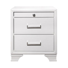 Load image into Gallery viewer, Nightstand With 3 Drawers - White
