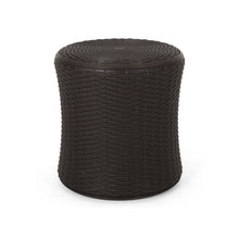 Load image into Gallery viewer, Olivo - Patio Table Outdoor Side Table - Dark Brown
