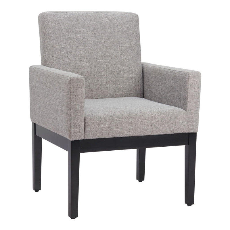 Fabric Dining Arm Chair - Gray