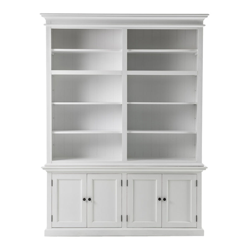 Adjustable Four Tier Bookcase (397127) - White