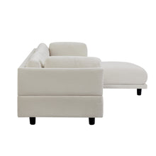 Load image into Gallery viewer, U_STYLE Upholstery Convertible Sectional Sofa, L Shaped Couch with Reversible Chaise
