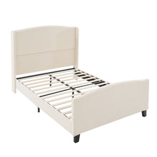 Load image into Gallery viewer, Platform Bed Frame With Tall Headboard And High Footboard
