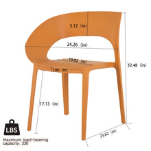 Load image into Gallery viewer, 4 Piece Set Of Modern Designed Single Chairs With Long Table
