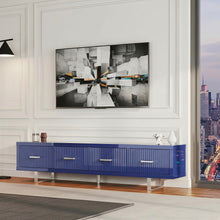 Load image into Gallery viewer, TV Stand With Slatted Drawers
