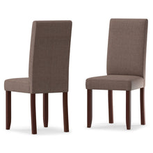 Load image into Gallery viewer, Wood Dining Parsons Chairs (Set of 2) - Coffee / Brown
