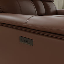 Load image into Gallery viewer, Oslo - Dual Power Reclining Loveseat With Console
