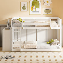 Load image into Gallery viewer, Bunk Bed With 4 Drawers And 3 Shelves
