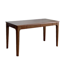 Load image into Gallery viewer, Desk With Drawers, Smooth Edge Design - Walnut
