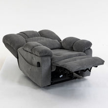 Load image into Gallery viewer, Ultra Wide Electric Lounge Chair With Hot Massage Heating And Auxiliary Standing Function, For Living Room - Gray
