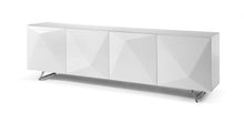 Load image into Gallery viewer, Glass Solid Console Table - White
