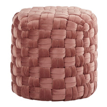 Load image into Gallery viewer, Braided - Versatile Round Ottoman
