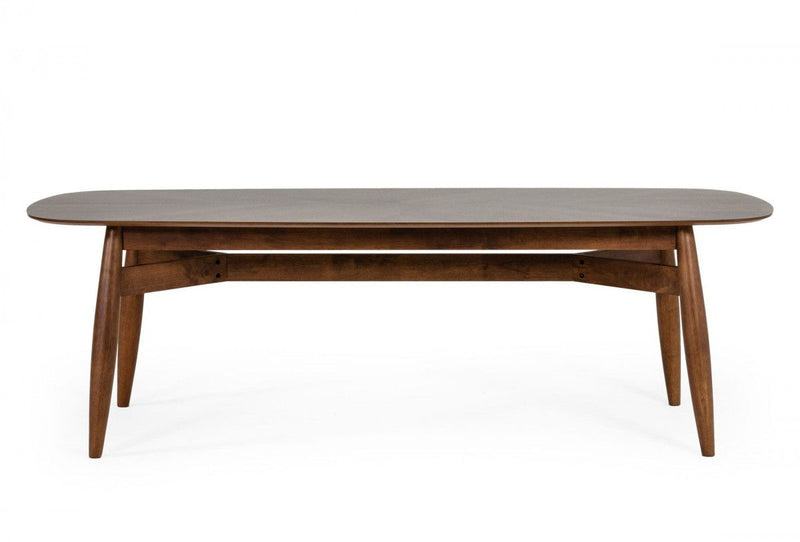 95" Solid Wood Dining Table - Brown