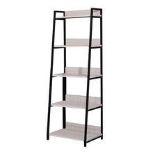 Load image into Gallery viewer, Five Tier Ladder Bookcase (486299) - Natural / Black
