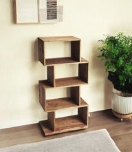 Load image into Gallery viewer, Three Tier Bookcase - Brown
