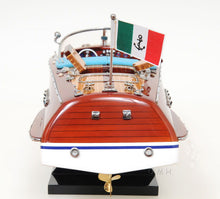 Load image into Gallery viewer, Hand Painted Model Boat (624217) - Dark Brown / Light Brown
