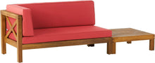 Load image into Gallery viewer, Brava - X Back Corner Bench With Coffee Table
