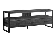 Load image into Gallery viewer, Cabinet Enclosed, Storage TV Stand - Black
