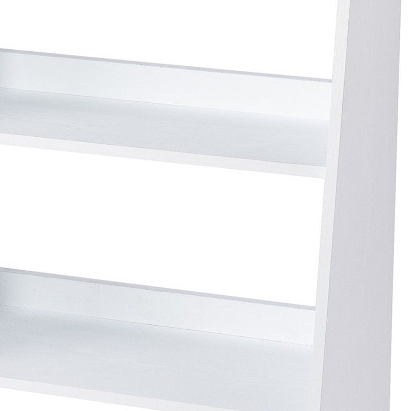 Four Tier Etagere Bookcase (490165) - White