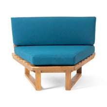 Load image into Gallery viewer, Mirabelle - Corner Chair, Coffee Table - Teal

